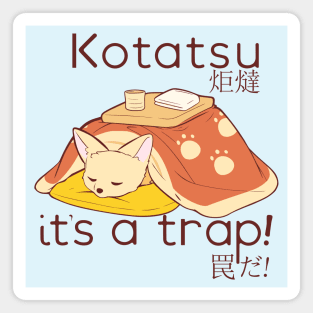 Fennec Fox in a Kotatsu it's a trap Magnet